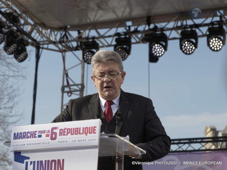 Jean-Luc Mélenchon en Meeting, Paris 11