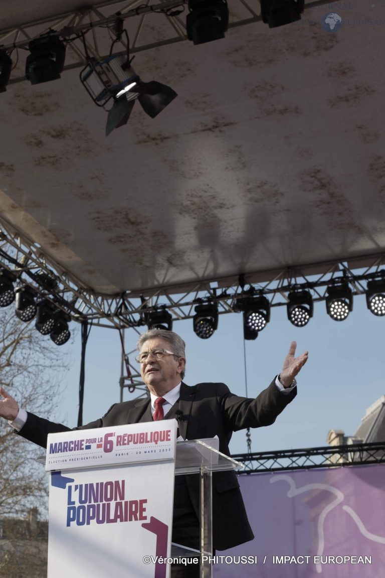 Jean-Luc Mélenchon en Meeting, Paris 14