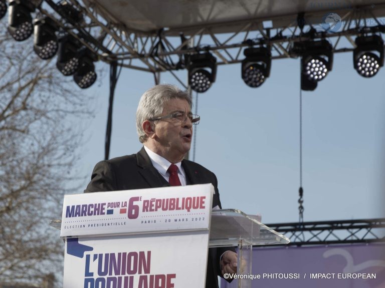 Jean-Luc Mélenchon en Meeting, Paris 15