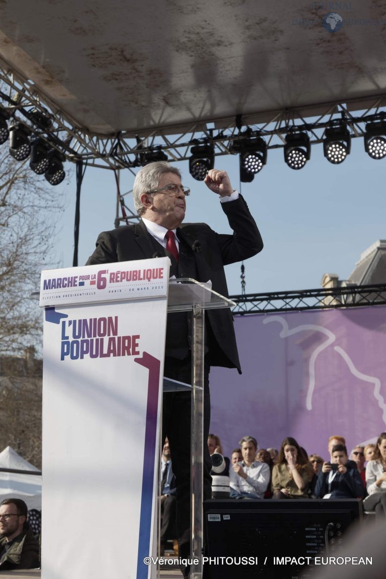 Jean-Luc Mélenchon en Meeting, Paris 16