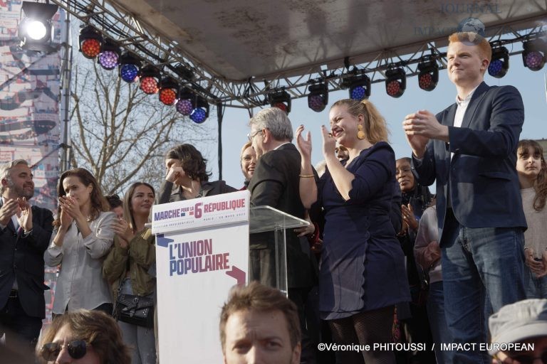 Jean-Luc Mélenchon en Meeting, Paris 17