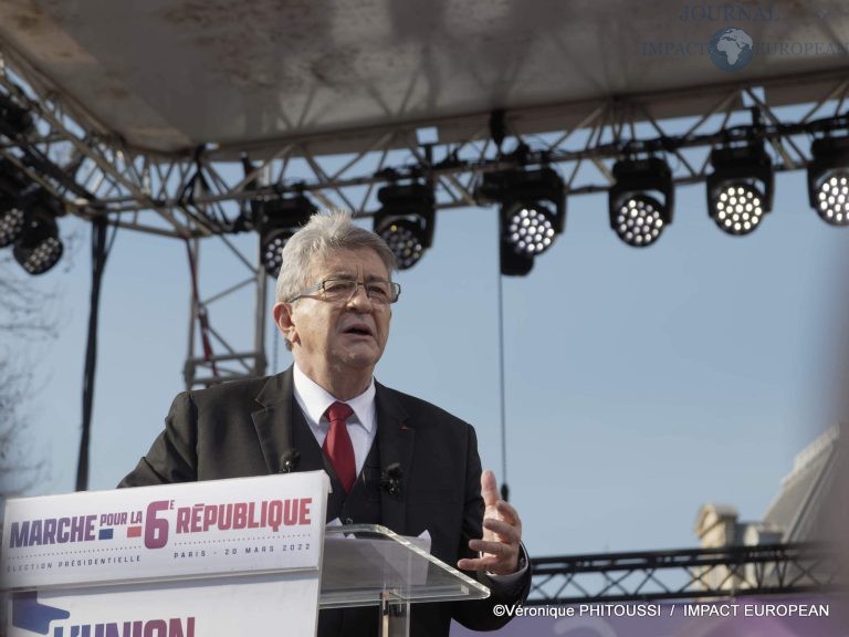 Jean-Luc Mélenchon en Meeting, Paris 3