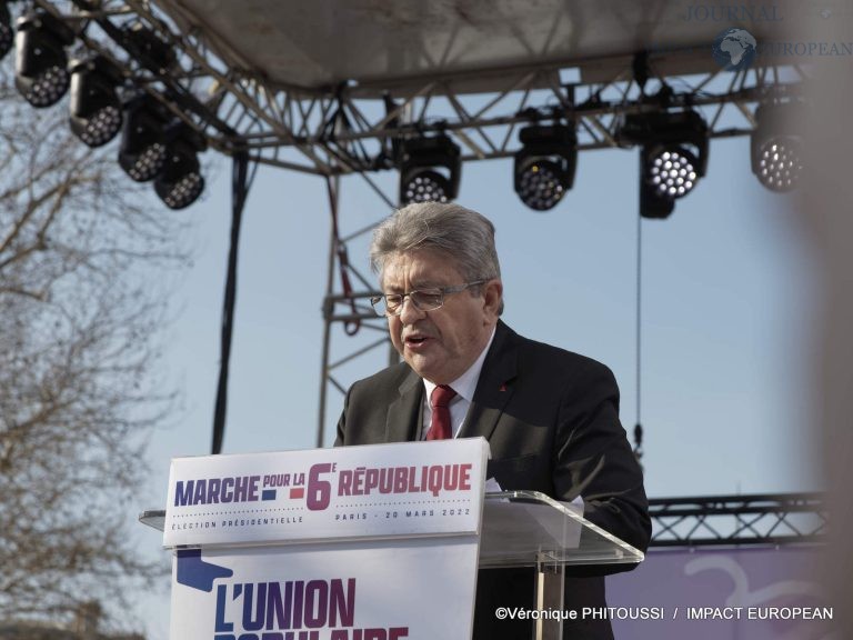 Jean-Luc Mélenchon en Meeting, Paris 5