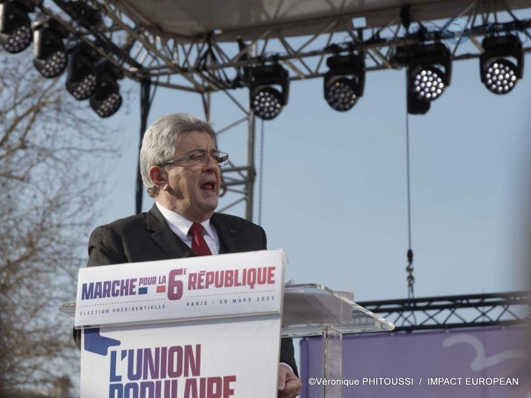 Jean-Luc Mélenchon en Meeting, Paris 6