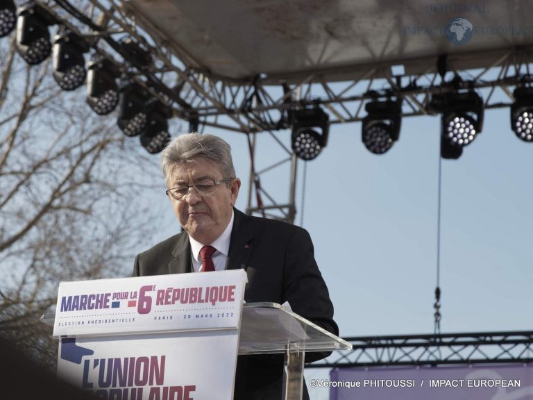 Jean-Luc Mélenchon en Meeting, Paris 8