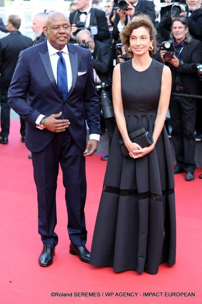 Audrey Azoulay  et Forest Whitaker