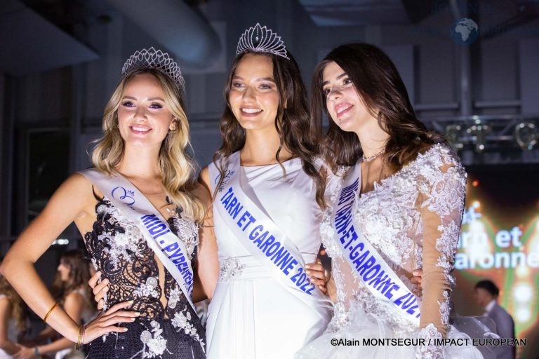 Miss Midi-pyrénées 2021 - Hannah Friconnet, Léna Diagne - Miss Tarn et Garonne 2022, Miss Tarn et Garonne 2021 - Mélissa Dzafic,