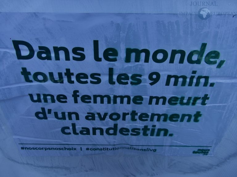 Journée internationale pour le droit à l’avortement / ©Cedric CHOTEL - IMPACT EUROPEAN