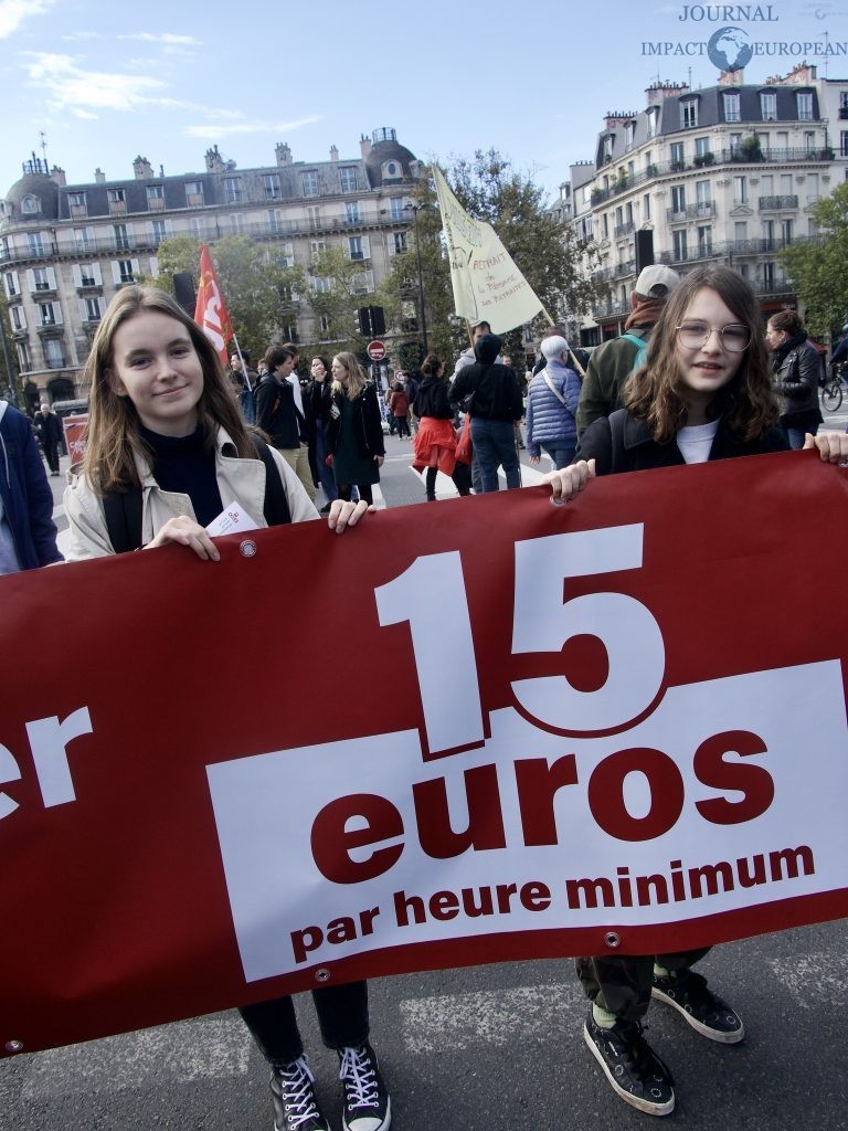 Journée de mouvement social en France / ©Cedric CHOTEL - IMPACT EUROPEAN