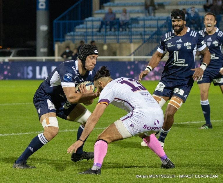 Pro D2 - 9e journée:  Colomiers vs Soyaux-Angoulême ( 45 à 16 )