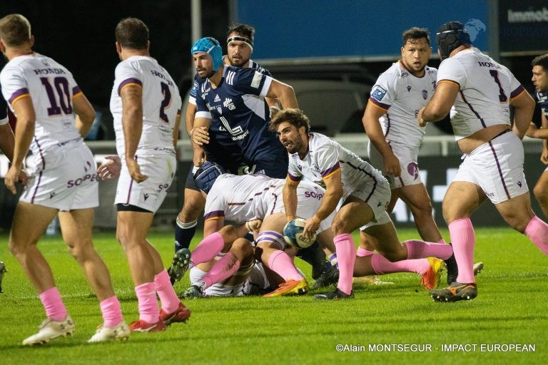 Pro D2 - 9e journée:  Colomiers vs Soyaux-Angoulême ( 45 à 16 )