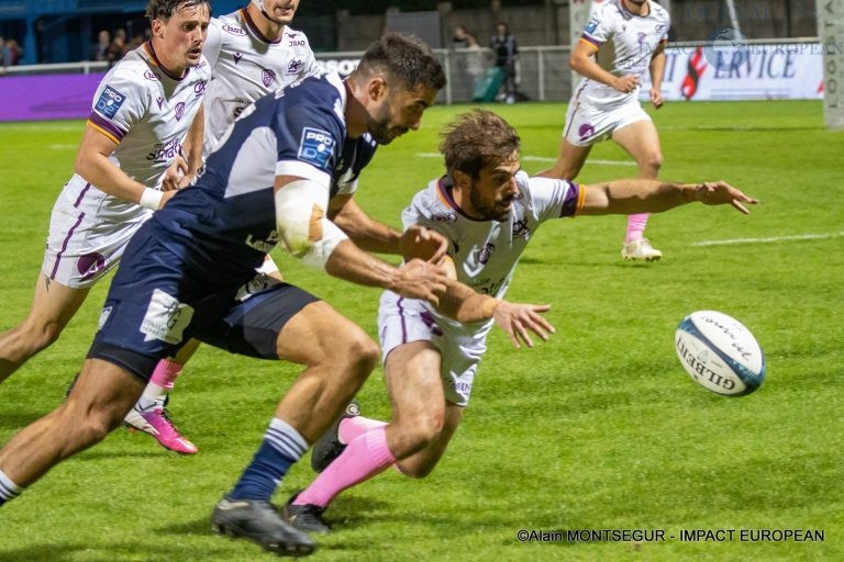 Pro D2 - 9e journée:  Colomiers vs Soyaux-Angoulême ( 45 à 16 )