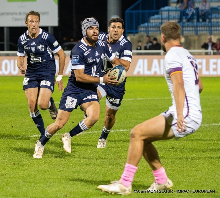 Pro D2 - 9e journée:  Colomiers vs Soyaux-Angoulême ( 45 à 16 )