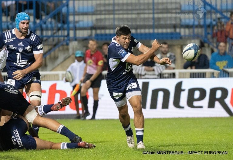 Pro D2 - 9e journée:  Colomiers vs Soyaux-Angoulême ( 45 à 16 )