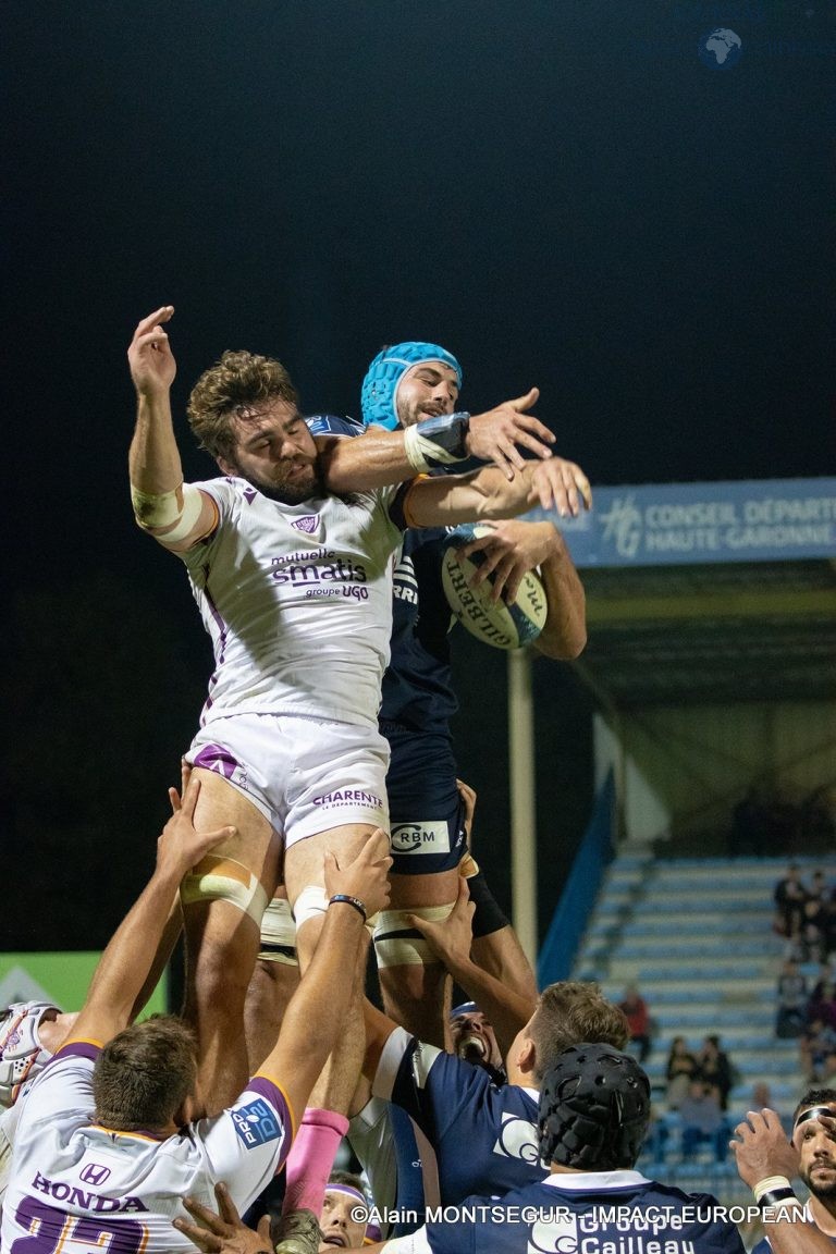 Pro D2 - 9e journée:  Colomiers vs Soyaux-Angoulême ( 45 à 16 )