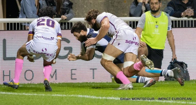 Pro D2 - 9e journée:  Colomiers vs Soyaux-Angoulême ( 45 à 16 )