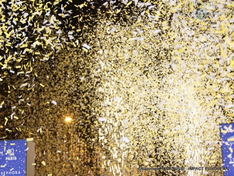 LInauguration des Illuminations de lAvenue des Champs-Elysées 2022