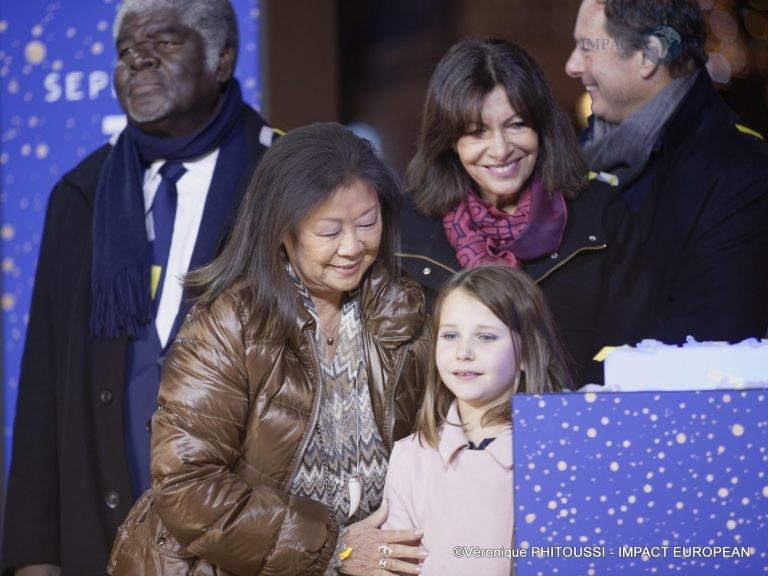 LInauguration des Illuminations de lAvenue des Champs-Elysées 2022