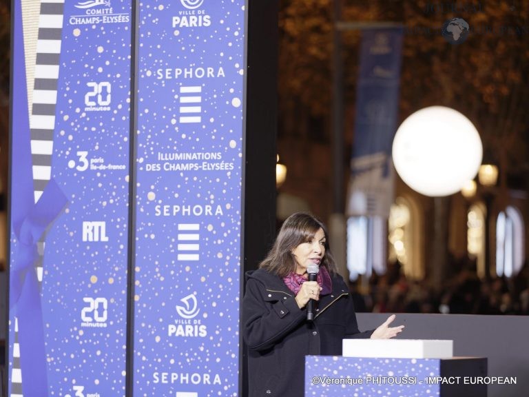 LInauguration des Illuminations de lAvenue des Champs-Elysées 2022