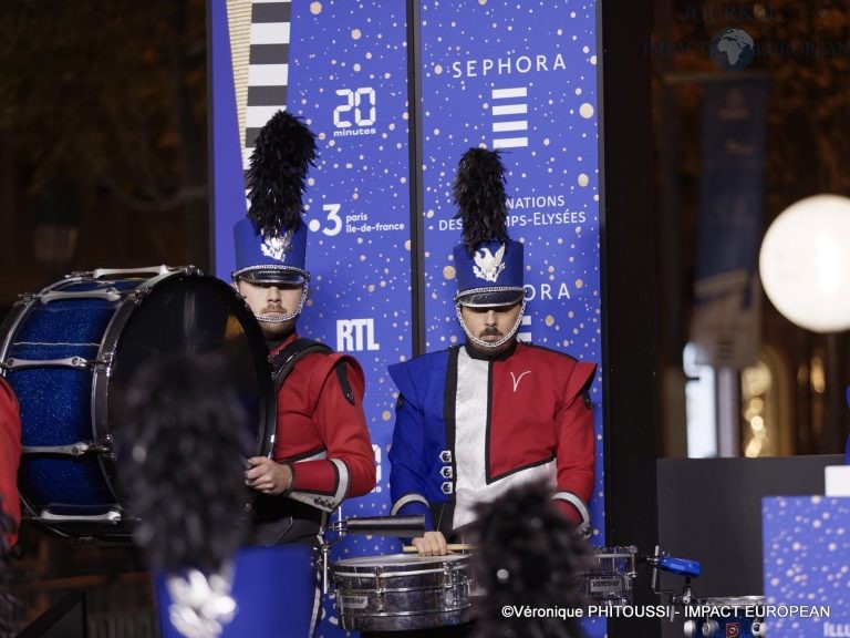 LInauguration des Illuminations de lAvenue des Champs-Elysées 2022