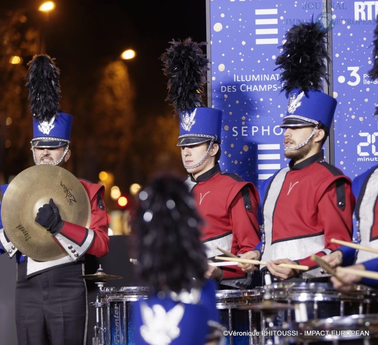 LInauguration des Illuminations de lAvenue des Champs-Elysées 2022