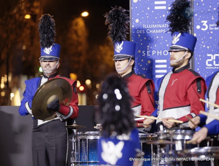 LInauguration des Illuminations de lAvenue des Champs-Elysées 2022