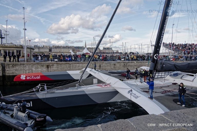 Route du Rhum 2022, Yves Le Blévec sur ACTUAL skippé par Yves Le Blévec