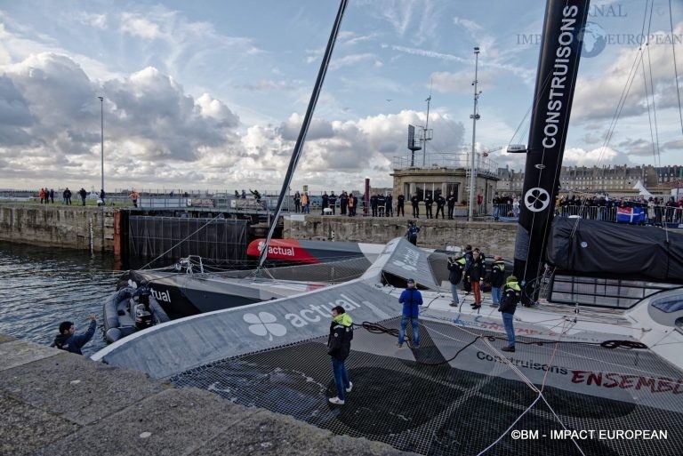 Route du Rhum 2022, Yves Le Blévec sur ACTUAL skippé par Yves Le Blévec