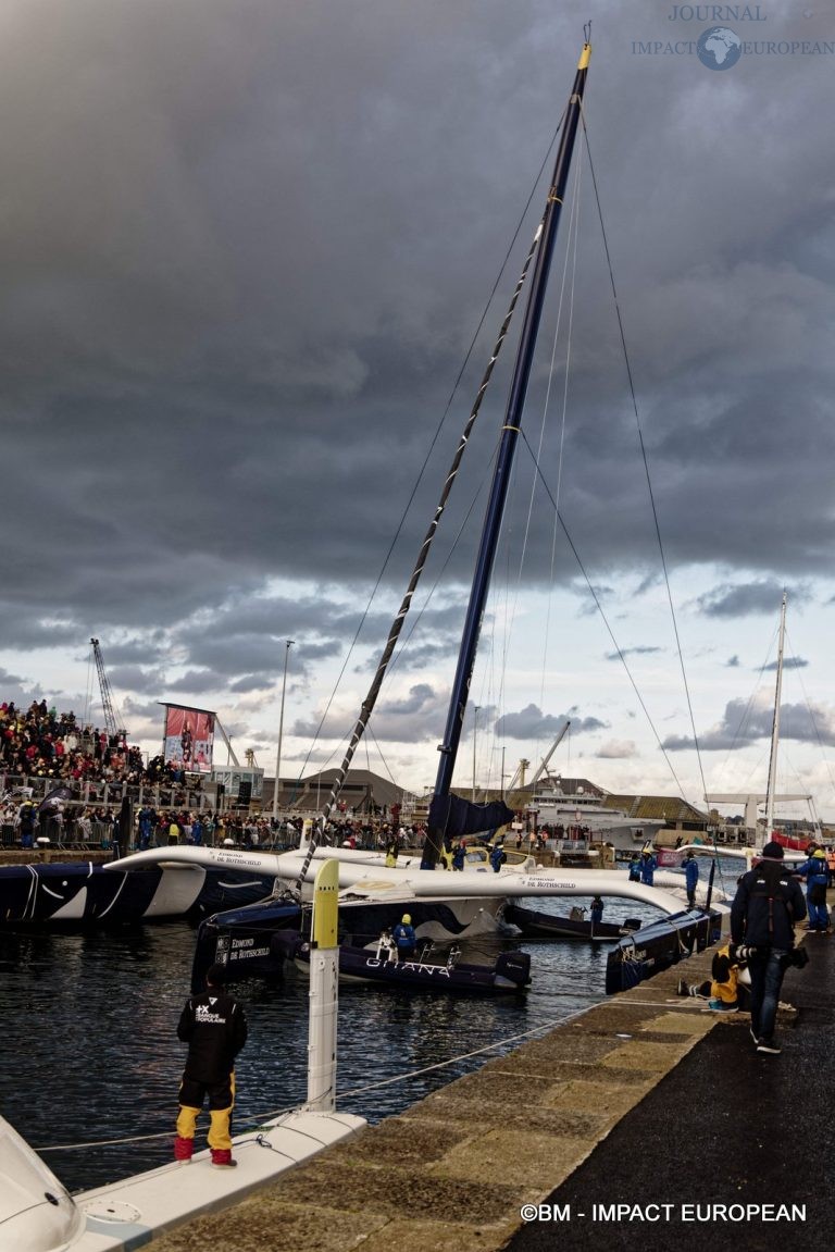 Route du Rhum 2022, Edmond de Rothschild skippé par Charles Caudrelier