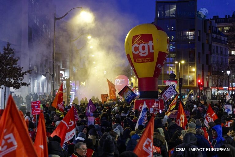 manif réforme retraites 45