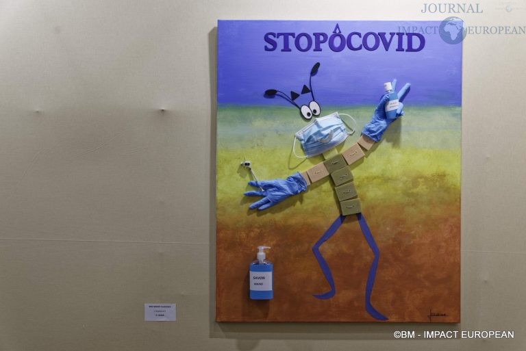 ART CAPITAL 2023 - Laurence Bourdon ''StopôCovid''