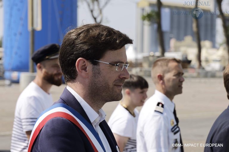 Inauguration de l'Armada 2023 - Nicolas Mayer Rossignol, maire de Rouen