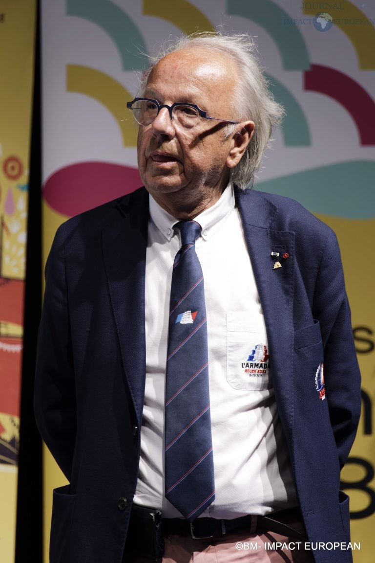 Inauguration de l'Armada 2023 - Patrick Herr, Fondateur de l'Armada de la liberté