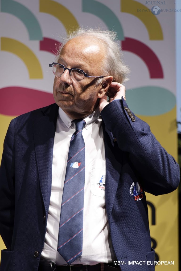 Inauguration de l'Armada 2023 - Patrick Herr, Fondateur de l'Armada de la liberté