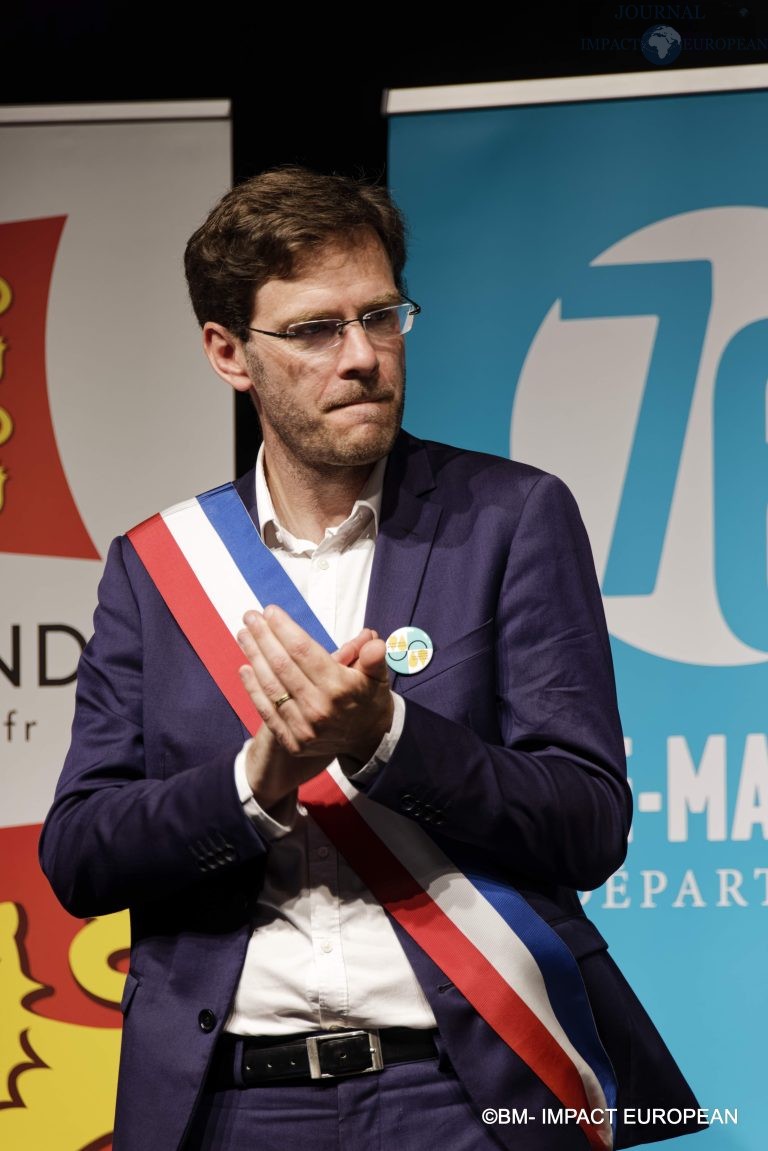 Inauguration de l'Armada 2023 - Nicolas Mayer Rossignol, maire de Rouen