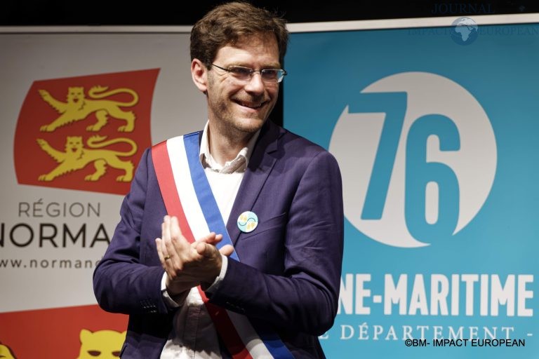 Inauguration de l'Armada 2023 - Nicolas Mayer Rossignol, maire de Rouen