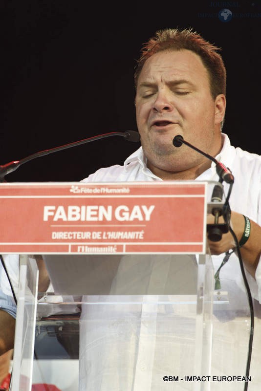 Fête de l'Humanité 2023 - Fabien Gay