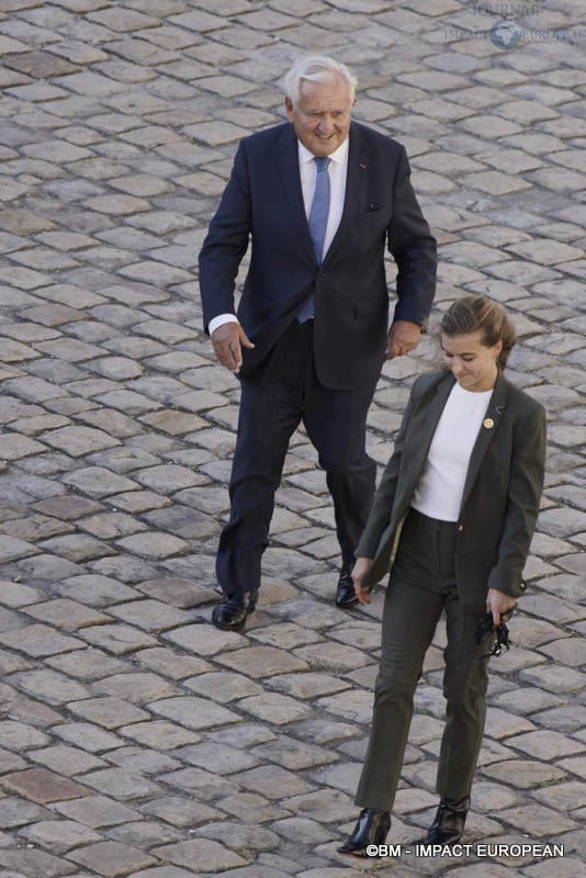 Hommage national Hélène Carrere d'Encausse 14