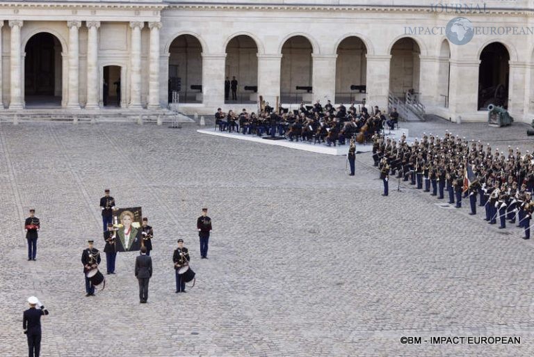 Hommage national Hélène Carrere d'Encausse 38