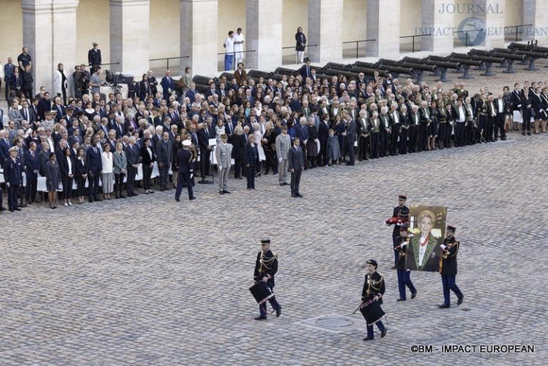 Hommage national Hélène Carrere d'Encausse 41