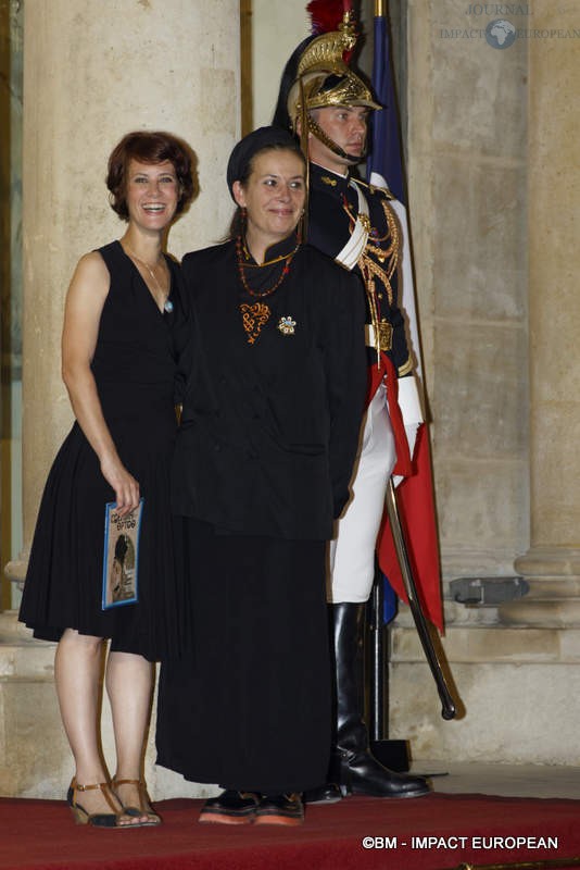 Marie Faverau du comité d'organisation de l'exposition Gengis Khan au Musée d'Histoire de Nantes et Gaëlle Lacaze professeur à l'institut de géographie de Sorbonne Université.