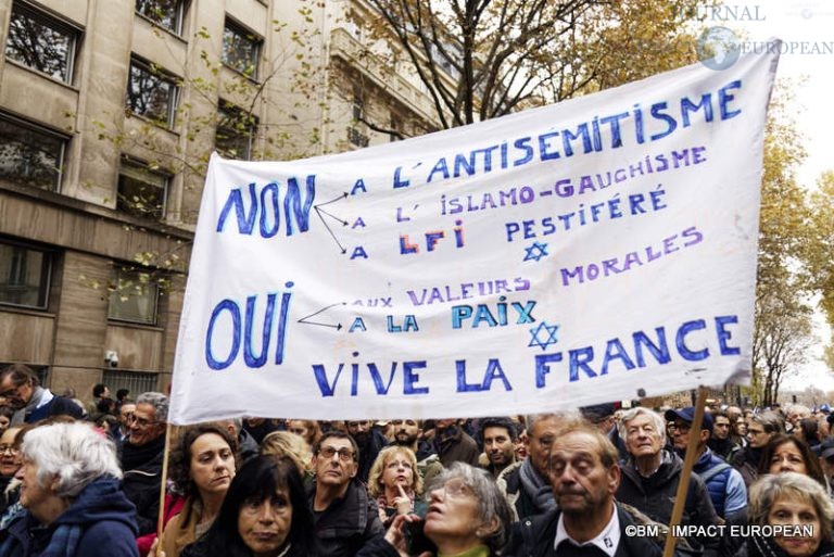 marche contre l'antisémitisme 10