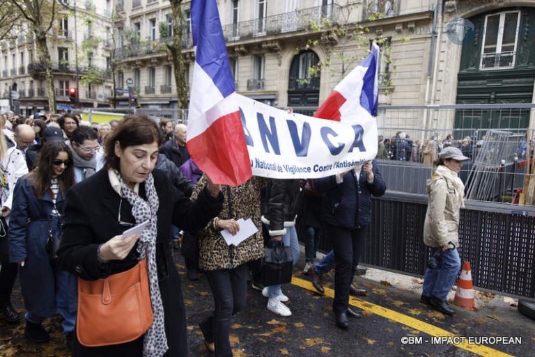 marche contre l'antisémitisme 17