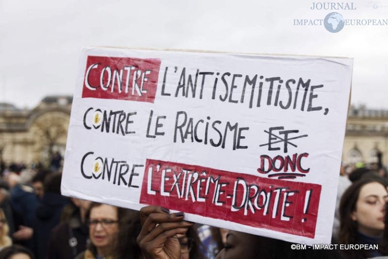 marche contre l'antisémitisme 57