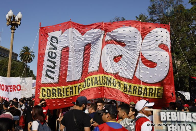 Manif contre l'inflation à Buenos Aires 08