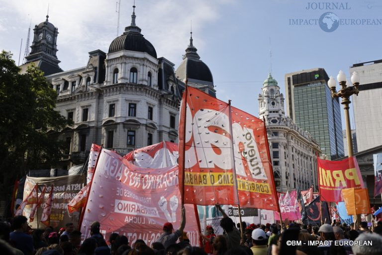 Manif contre l'inflation à Buenos Aires 12