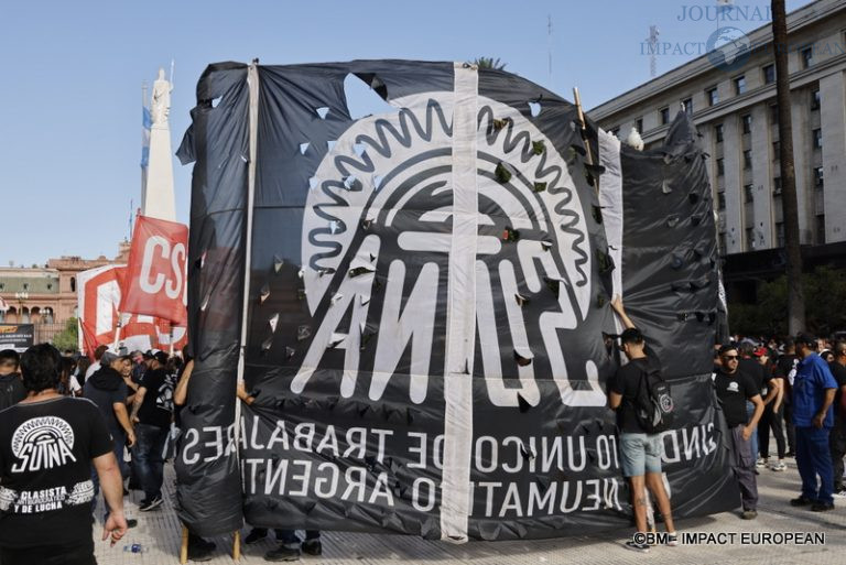 Manif contre l'inflation à Buenos Aires 13