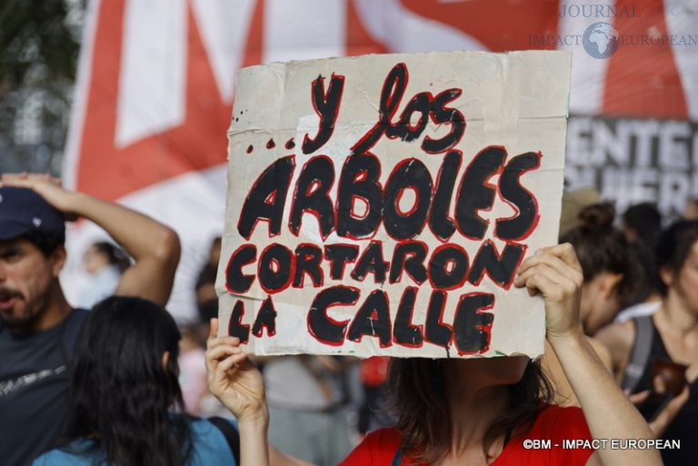 Manif contre l'inflation à Buenos Aires 15