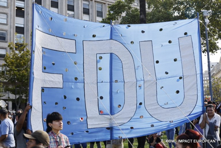 Manif contre l'inflation à Buenos Aires 18