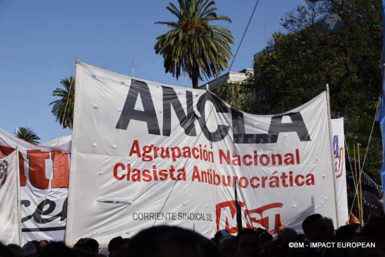 Manif contre l'inflation à Buenos Aires 24